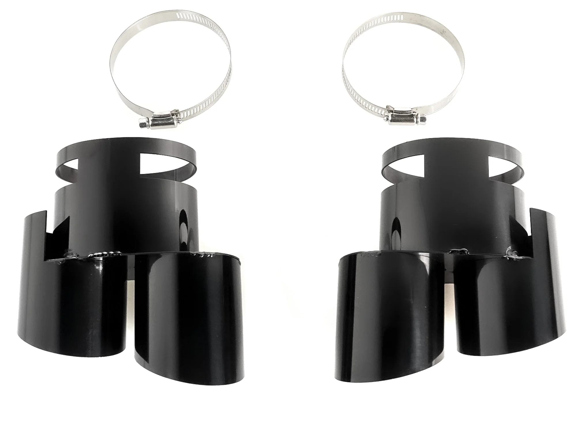 Stainless Dual Exhaust Muffler Pipe Tips for BMW X5 G05 X6 G06 X7 G07 2019-2026 (M-Sport Only) - Image 4