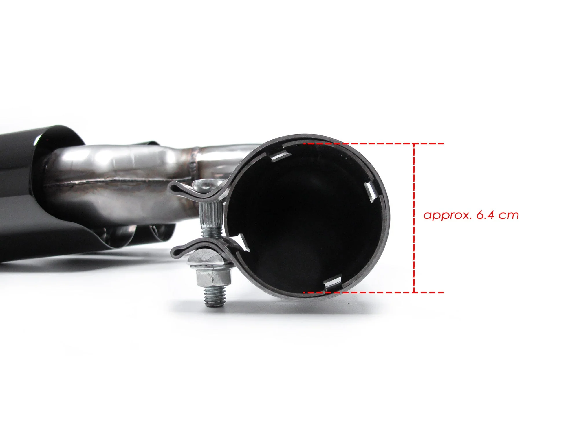 Black Sport Exhaust Tips Tailpipe For Porsche Cayenne 9Y0 9Y3 2019-2026 - Image 13