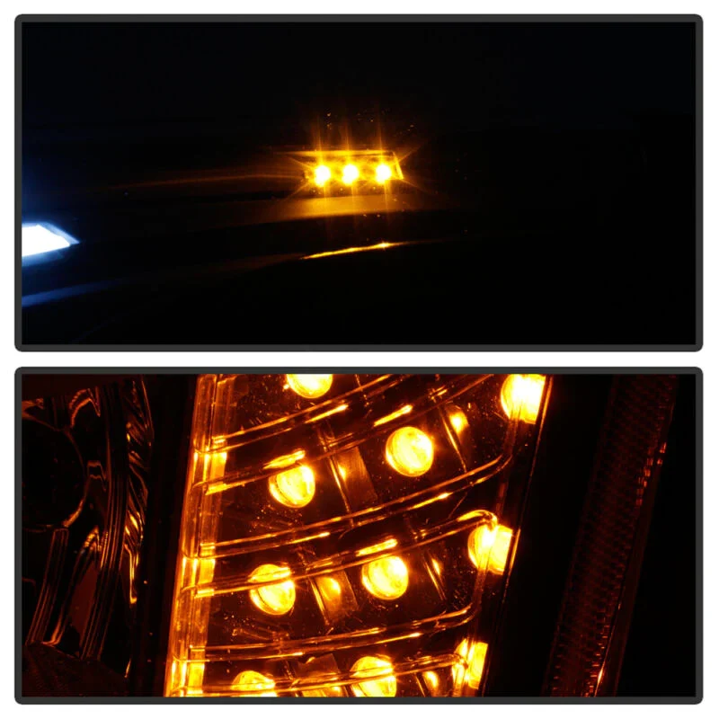 White + Amber OLED Tube Projector Headlight For GMC Yukon XL 2015-2020 - Image 4
