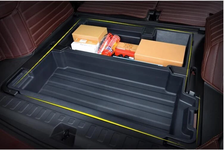Trunk Hidden Organizer Insert Cargo Hatch Storage Box Bins for Chevy Equinox 2017-2020 - Image 6