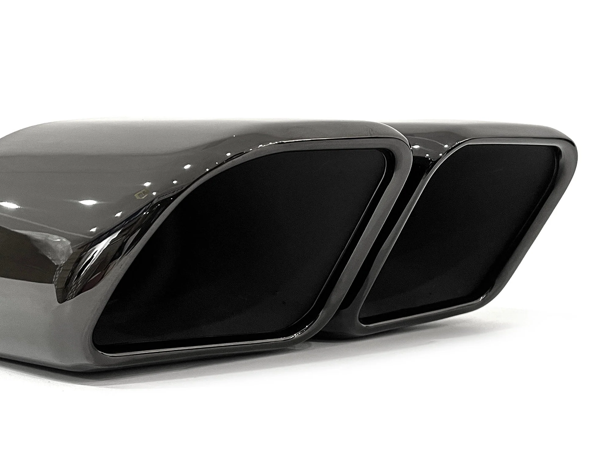 Square Exhaust Muffler Tips For Porsche Cayenne 9Y0 Base Petrol 2019-2026 - Image 9