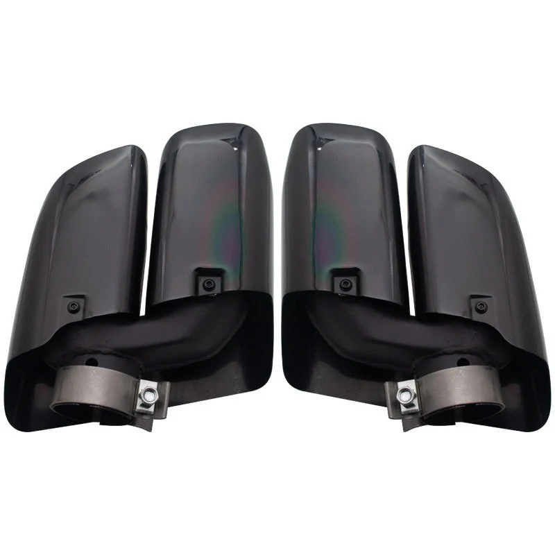 Chrome/Black Square Exhaust Tips Muffler Pipe for Porsche Macan Base 2019-2026 - Image 10