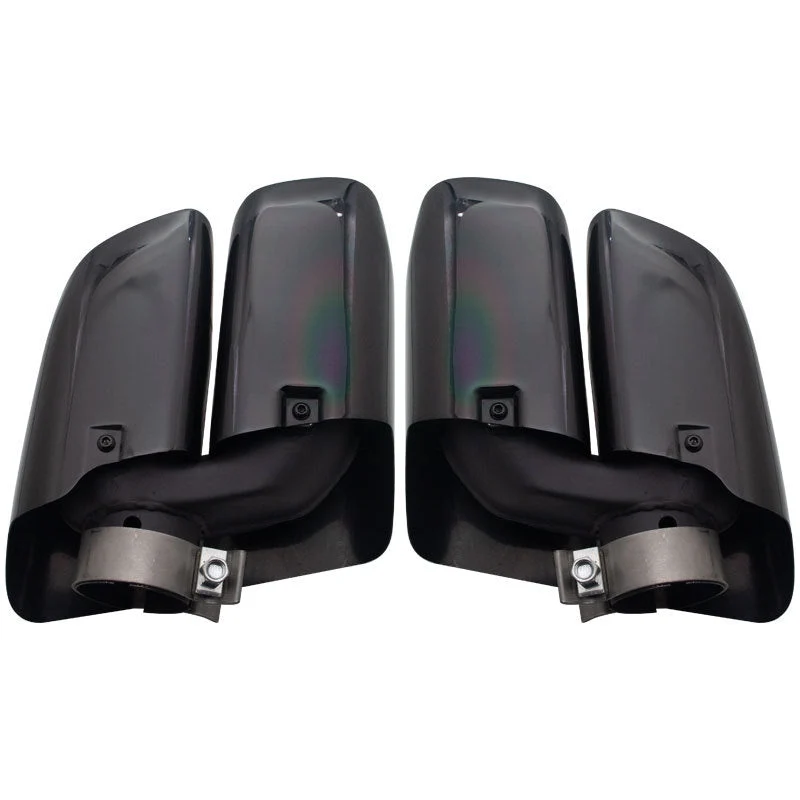 Chrome/Black Square Exhaust Tips Muffler Pipe for Porsche Macan Base 2019-2026 - Image 11
