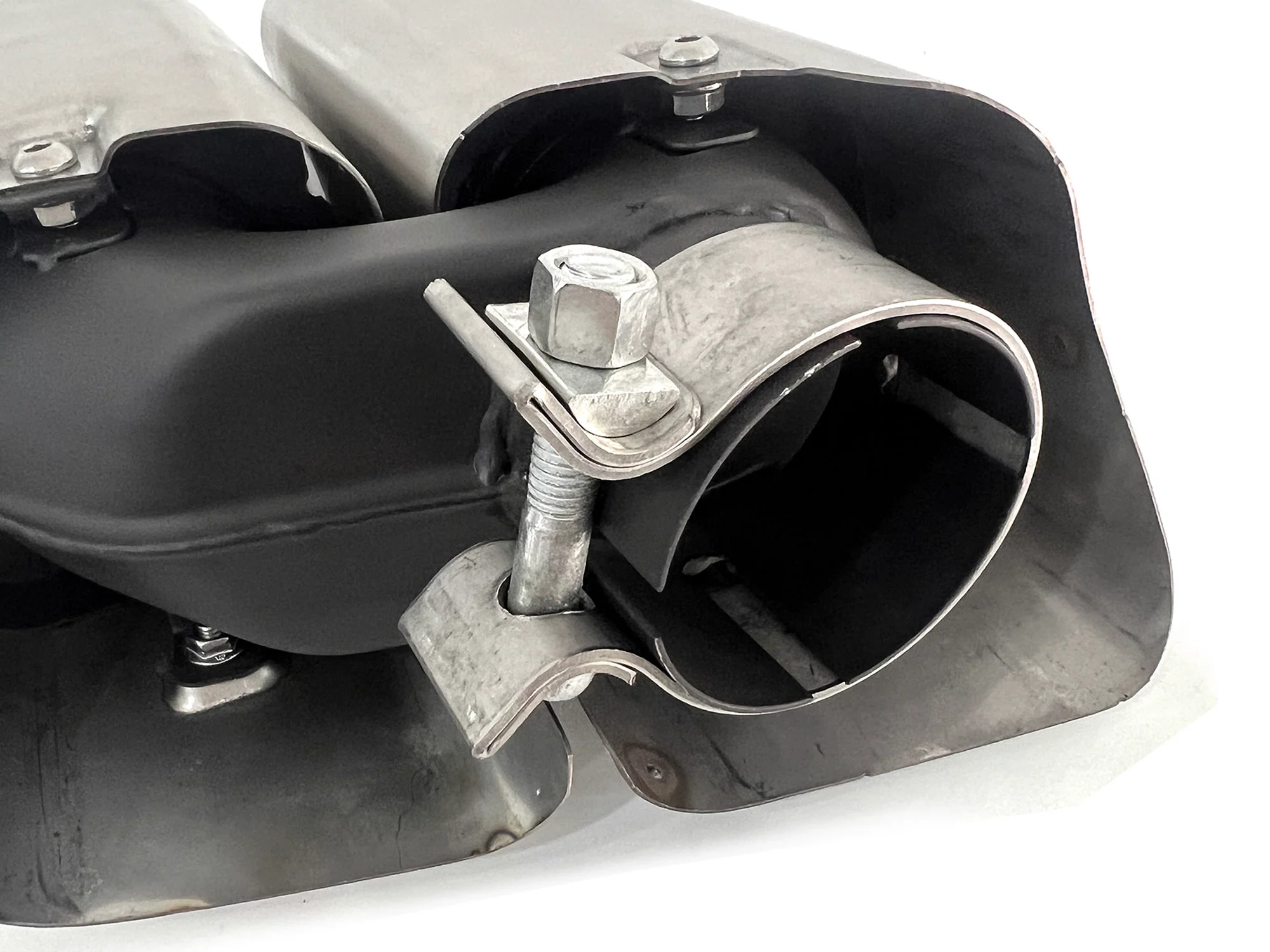 Chrome/Black Square Exhaust Tips Muffler Pipe for Porsche Macan Base 2019-2026 - Image 7