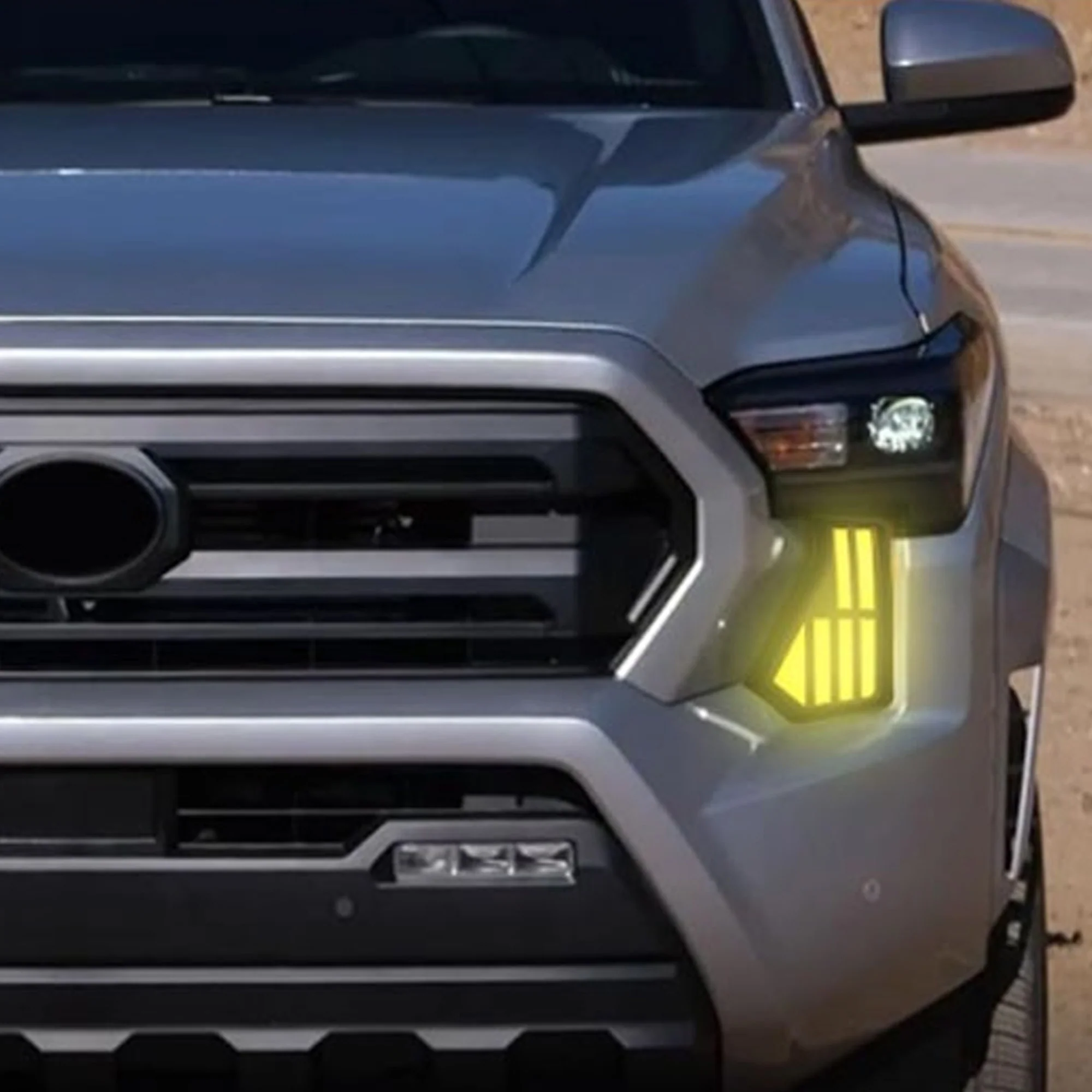 Upgrade LED DRL Fog Lights Turn Signal Lamp For Toyota Tacoma 2024 2025+ - Image 3
