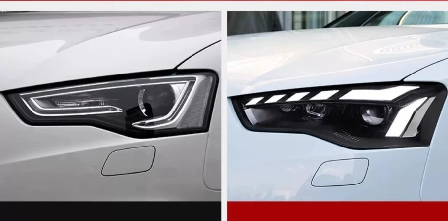 Upgrade LED Projector Headlights for 2013-2016 Audi A5 B8.5 DRL Sequential Turn Signal Lamps - Image 2