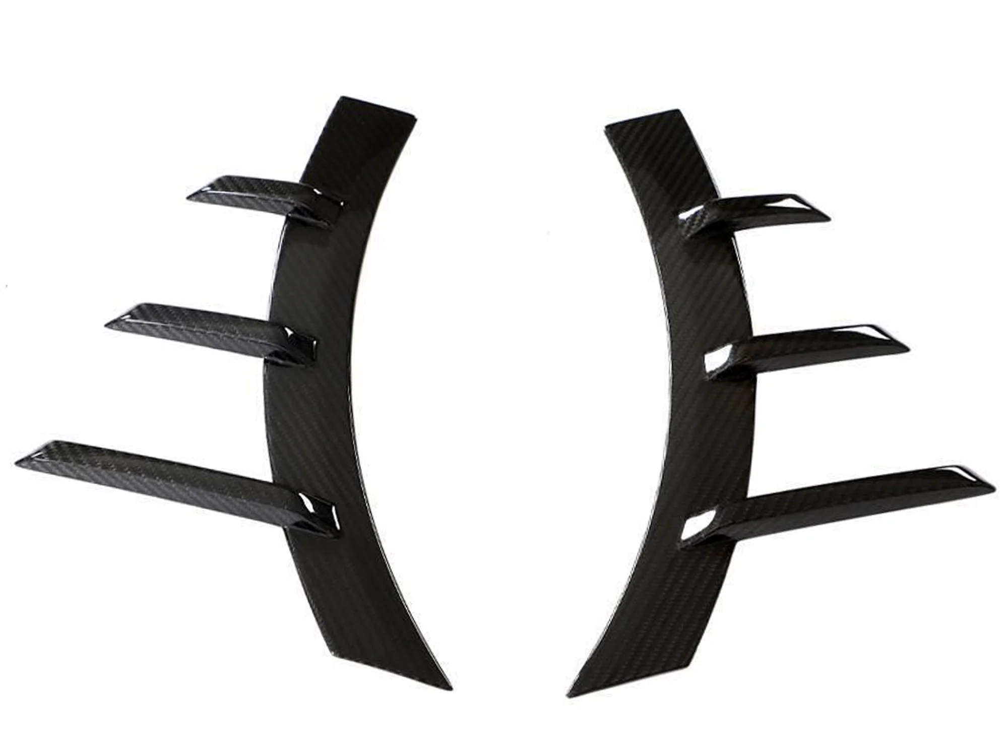 Dry Carbon Fiber Front & Rear Fender Arch Trims for BMW G87 M2 Coupe 2023 2024 - Image 4