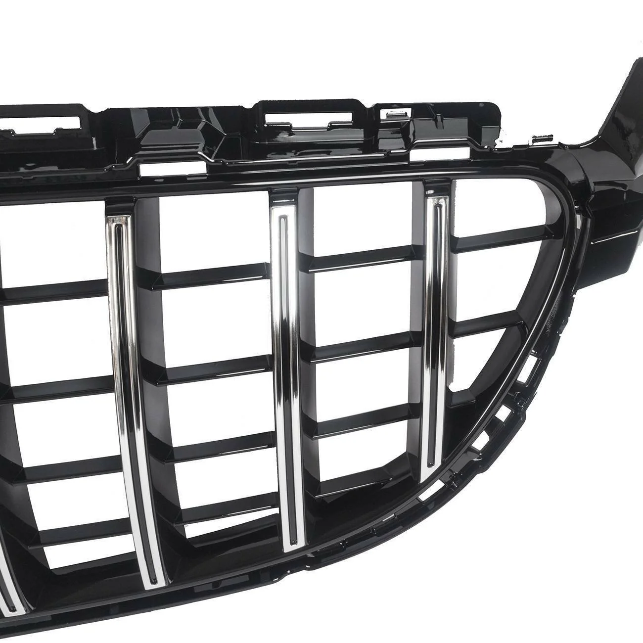 Front Bumper Grill Chrome/Black For Mercedes C-class W205 C205 C63 2015-2018 - Image 19
