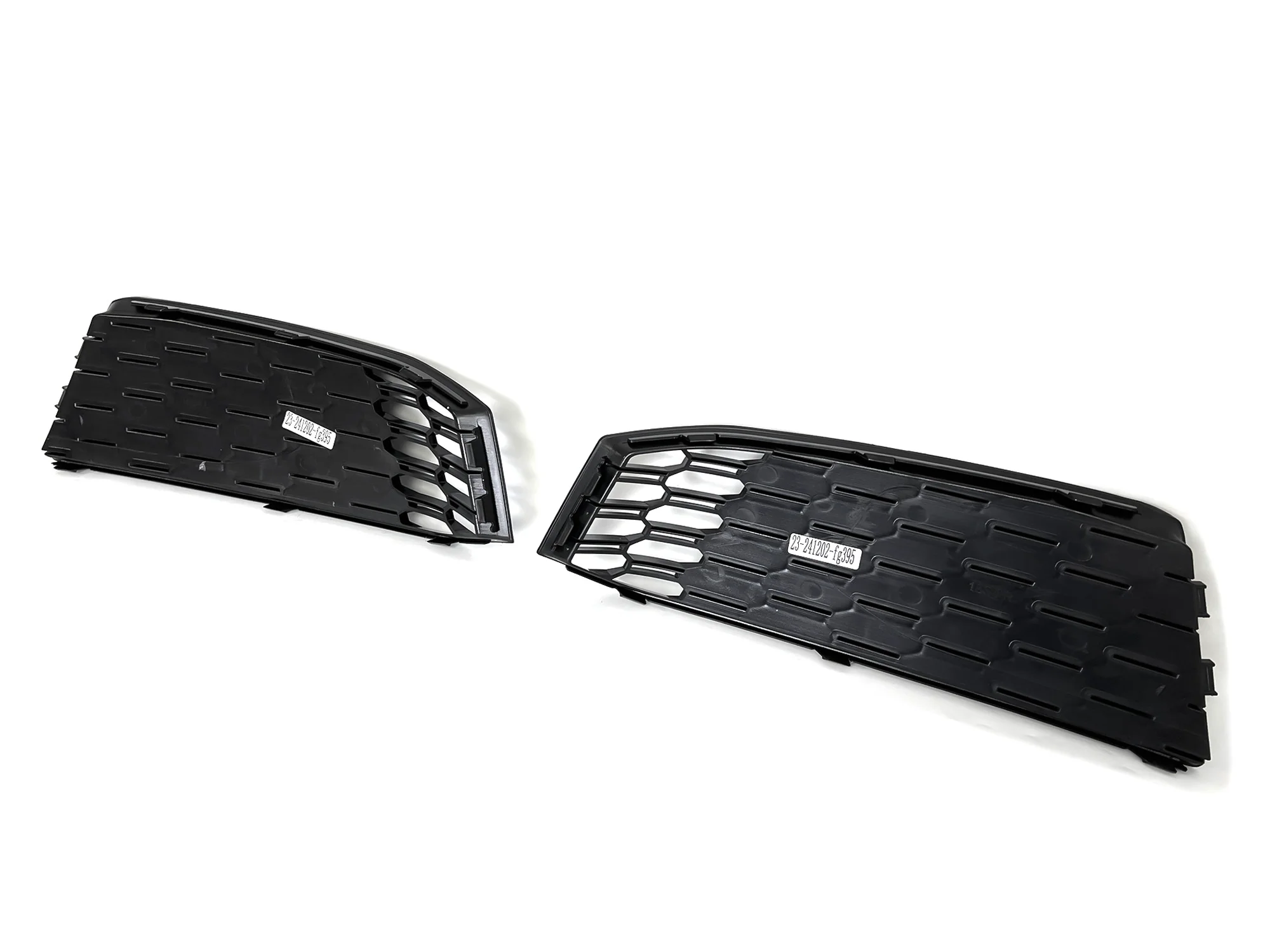 Pair For 2017 2018 2019 Audi A4 B9 S-line S4 Fog Light Grille Honeycomb Mesh Grill Cover - Image 4