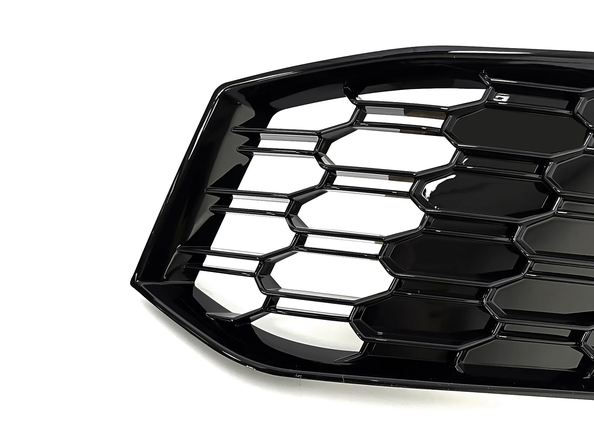 Pair For 2017 2018 2019 Audi A4 B9 S-line S4 Fog Light Grille Honeycomb Mesh Grill Cover - Image 9