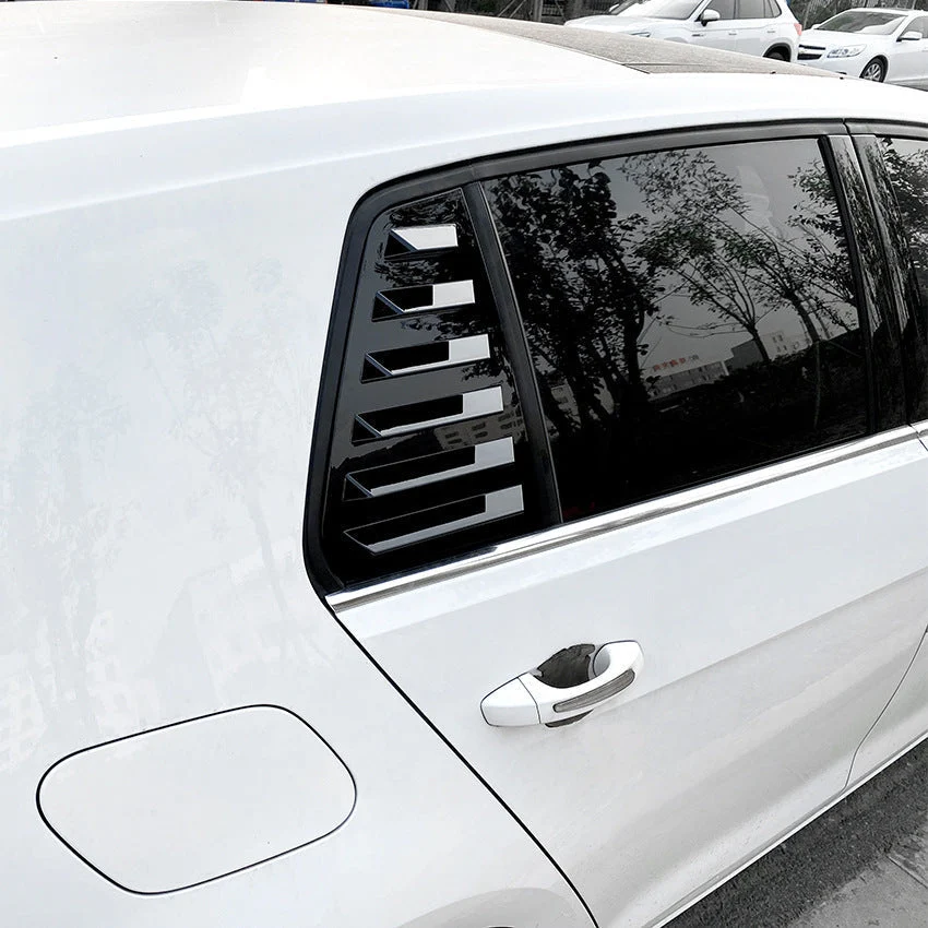 Window Louver Rear Side Vent Cover For VW Golf 7 MK7 Mk7.5 GTI GTD R 2013-2019 - Image 2