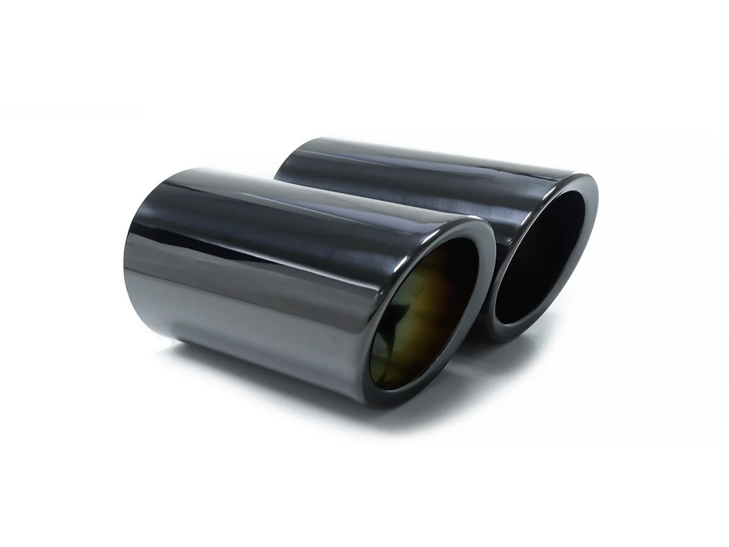 Pair 2.75'' Black Exhaust Pipe Muffler Tips for Mazda MX-5 Miata ND 2015 up - Image 5